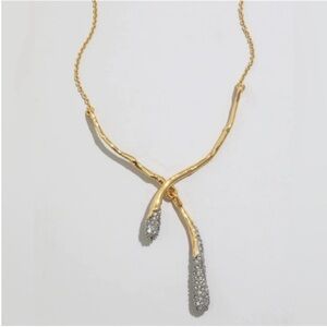 ALEXIS BITTAR Solanales Gold Crystal
Cascade Necklace